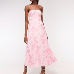 Abercrombie Camille Strapless Godet Dress